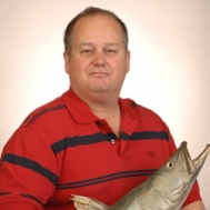 Loyola University New Orleans Dr. Frank Jordan with snook